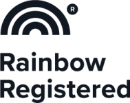 Rainbow Registered Logo