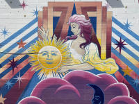 Mural - Downtown Daytona Beach - Myrtle Avenue