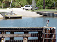 Highbridge Park boat ramp