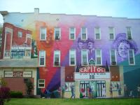 Picture of colorful mural in downtown Milton, PA