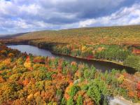 Beautiful Fall Foliage at Weiser State Forest
