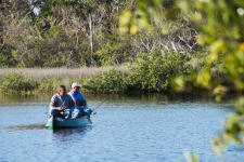 Inland kayak fishing