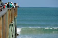 Pier fishing, a perfect vacation activity