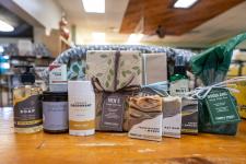 Picture of different Pompeii Street Soap Products