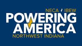 IBEW 697 Powering America logo