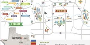 Dallas/Fort Worth Area Map