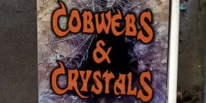 Cobwebs and Crystals Burley New Forest Card Offer Witch Alternative Hippie