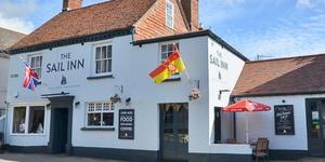 The Sail Inn Lymington Card Offer Frontage