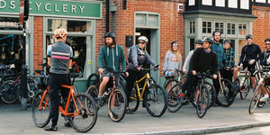 The Woods Cyclery Card Offer New Forest Group Ride Bike Hire Front Lyndhurst
