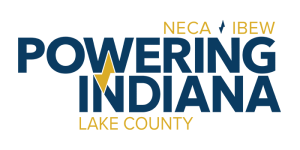 IBEW 697 Powering Indiana logo