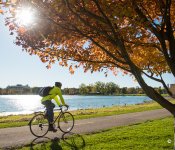 Biking in Fall