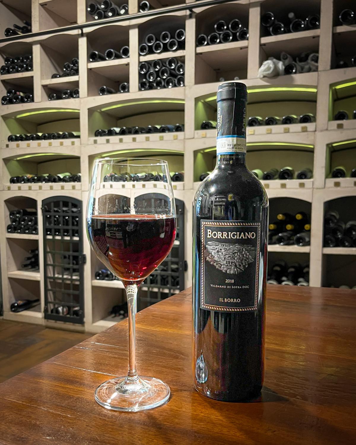 Wine Bottle at the Turtle Restaurant