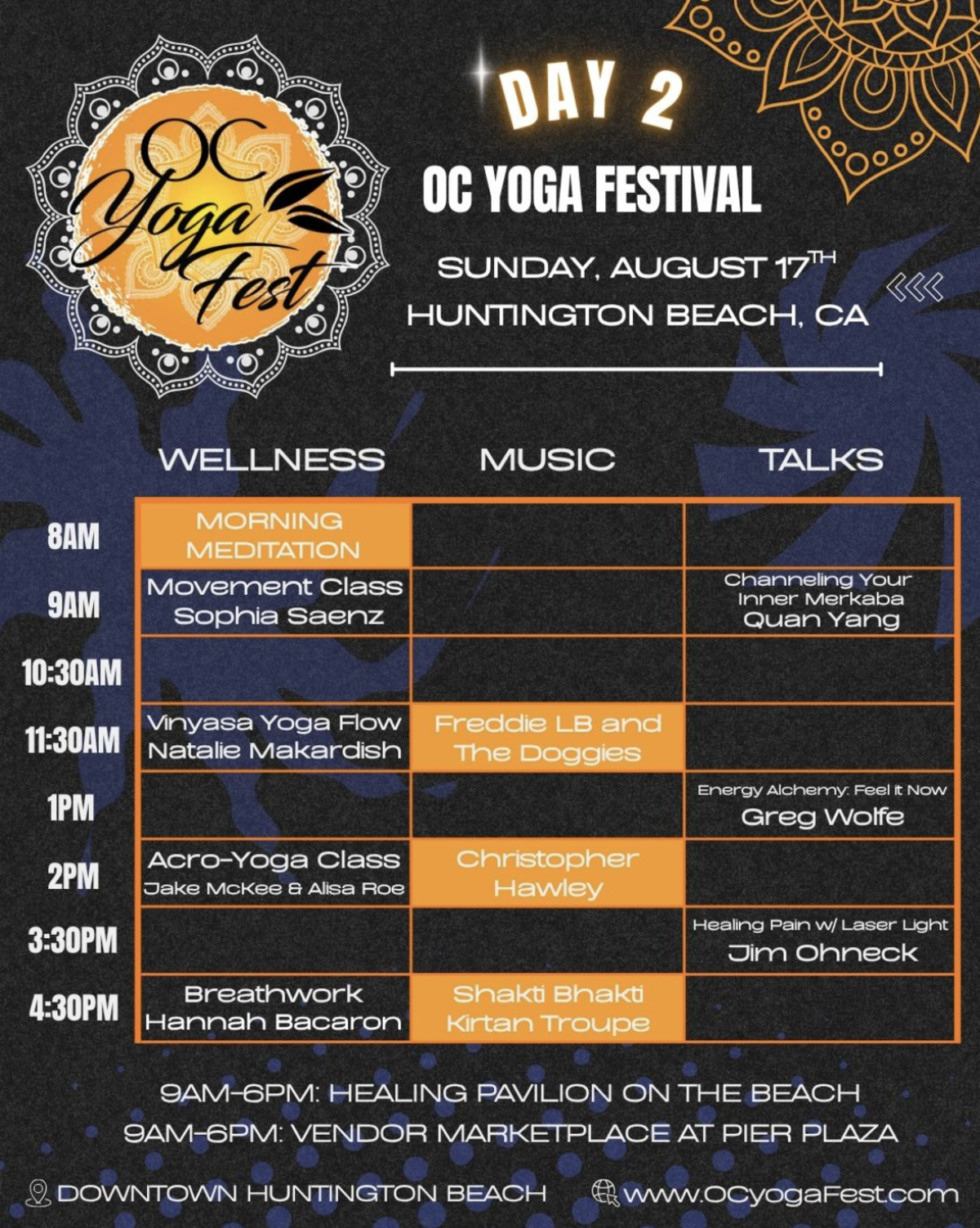 OC Yoga Fest 2025 Day 2