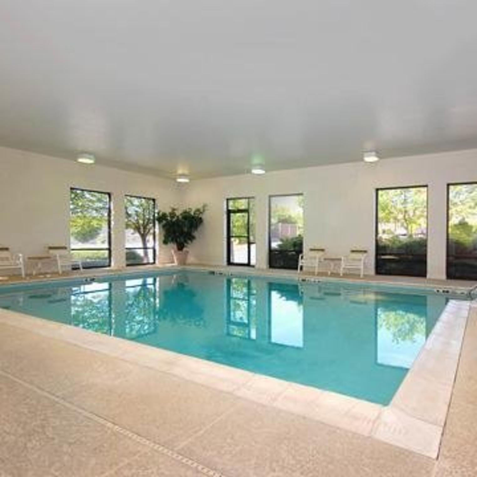 Relax in our indoor heated swimming pool.
