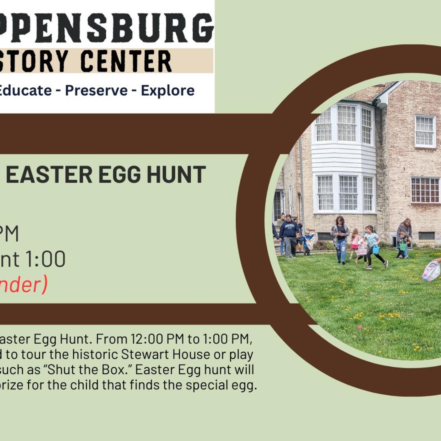 Annual easter egg hunt outlet