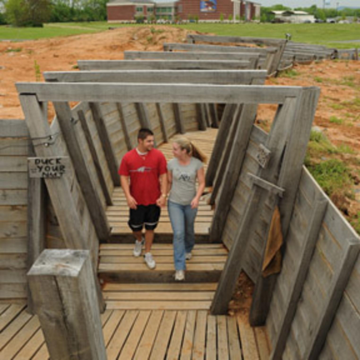 U.S. Army Heritage and Education Center is in the background.