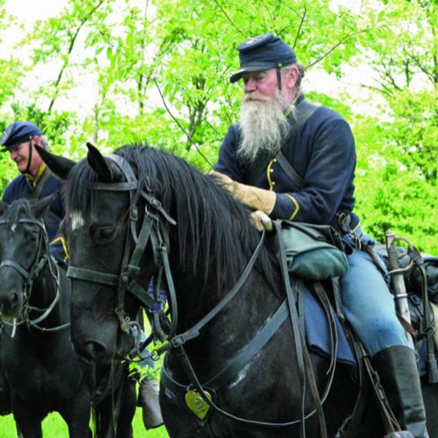 Civil War reenactment at Army Heritage Days at the U.S. Army Heritage & Education Center