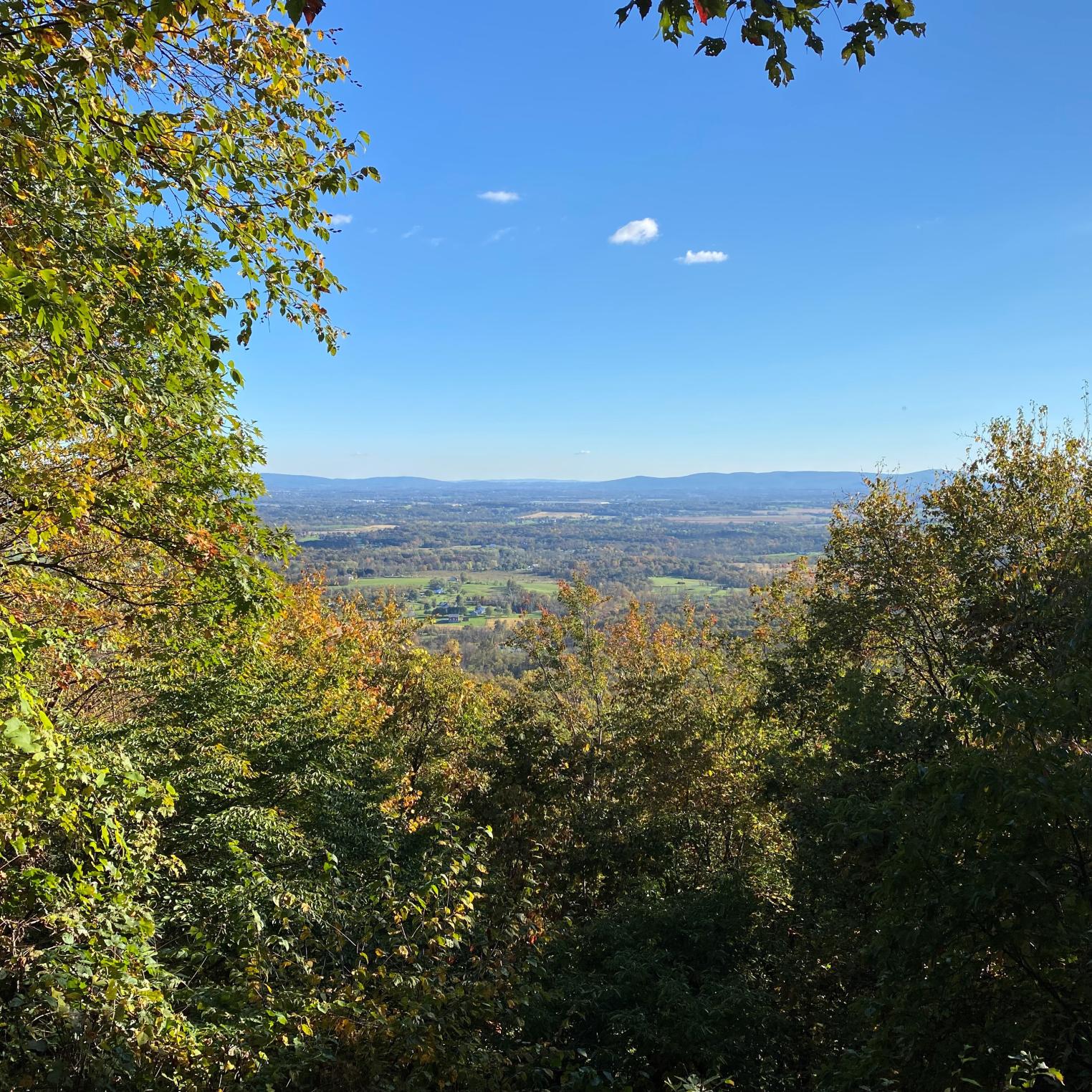 Cumberland Valley Overlook in the Fall