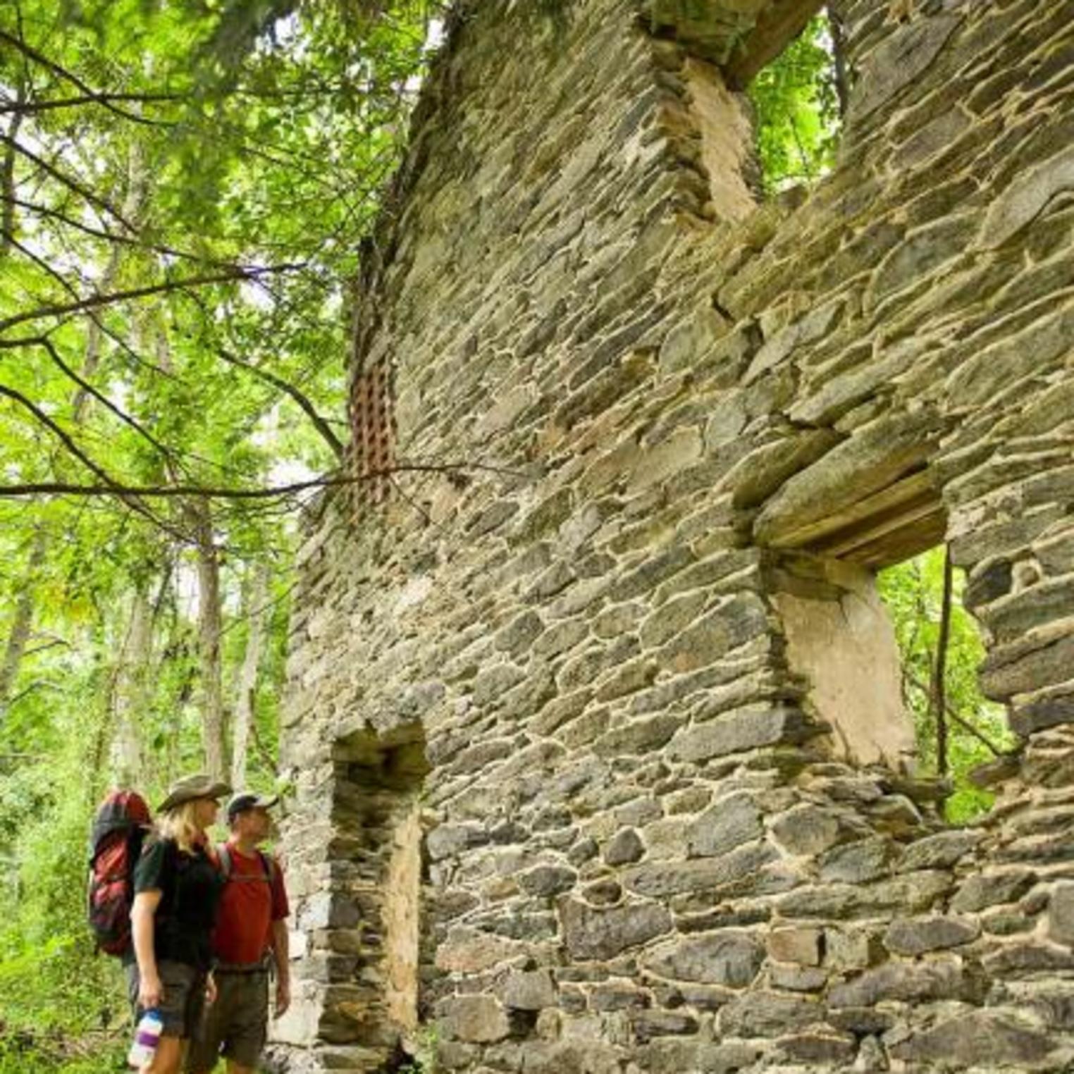 Ruins in Michaux State Forest