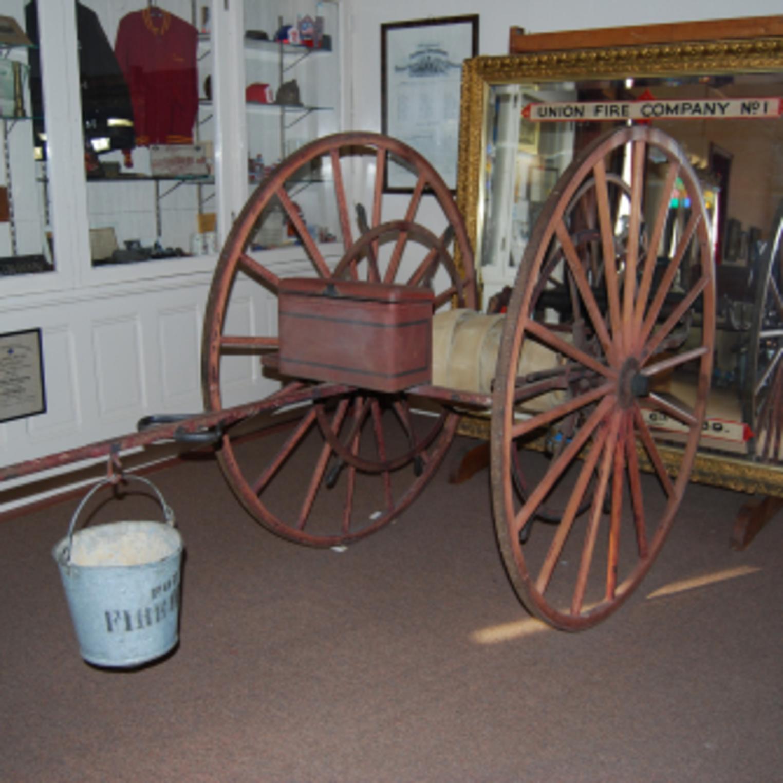 Exhibit at the Union Fire Company No. 1 Museum