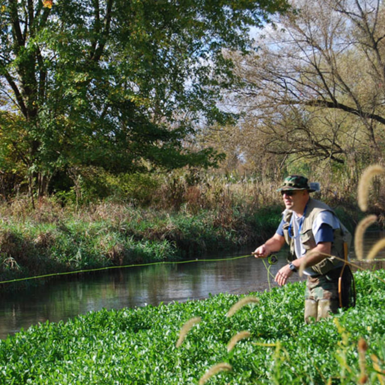 Fly-Fishing on LeTort Spring Run