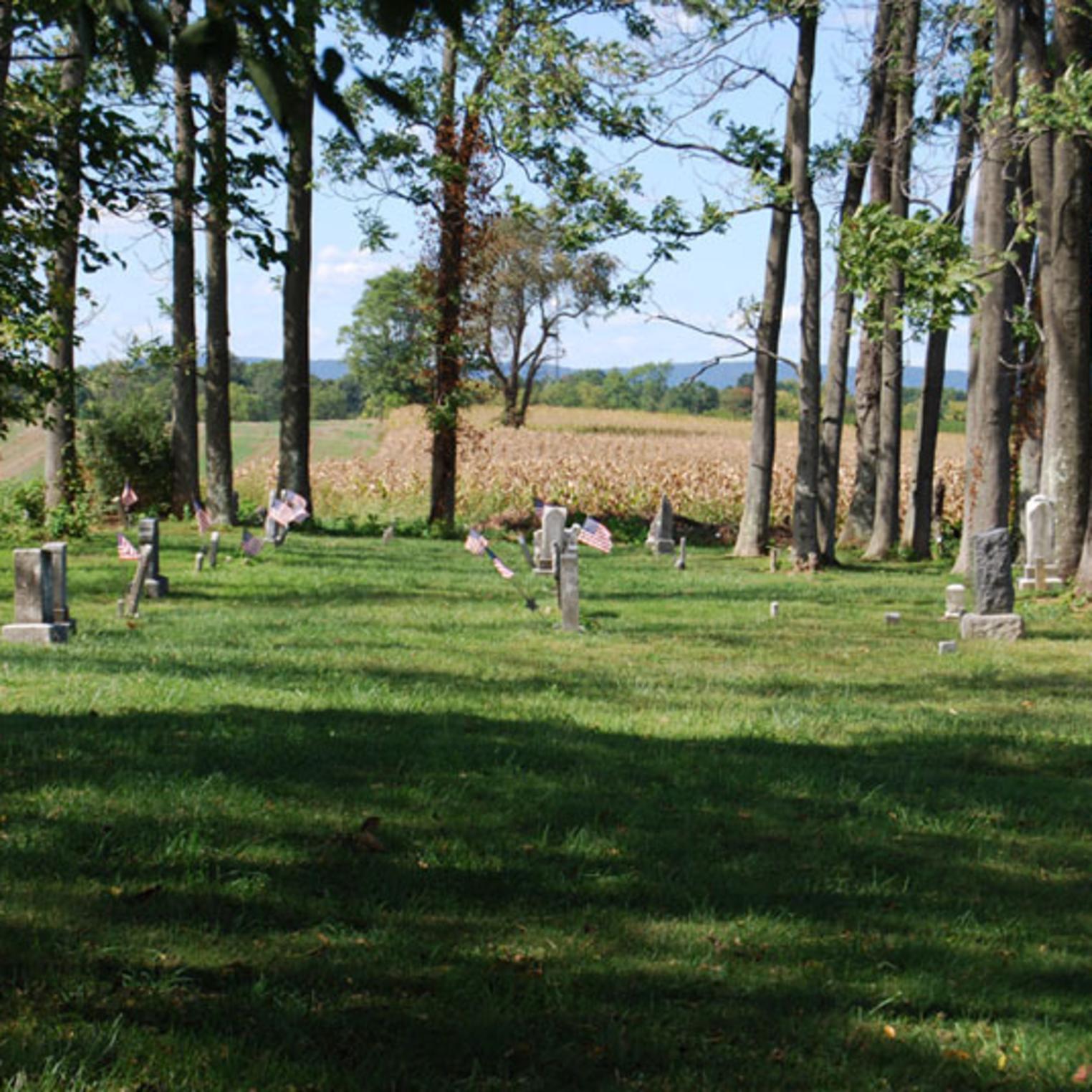 The scenic Lincoln Cemetery
