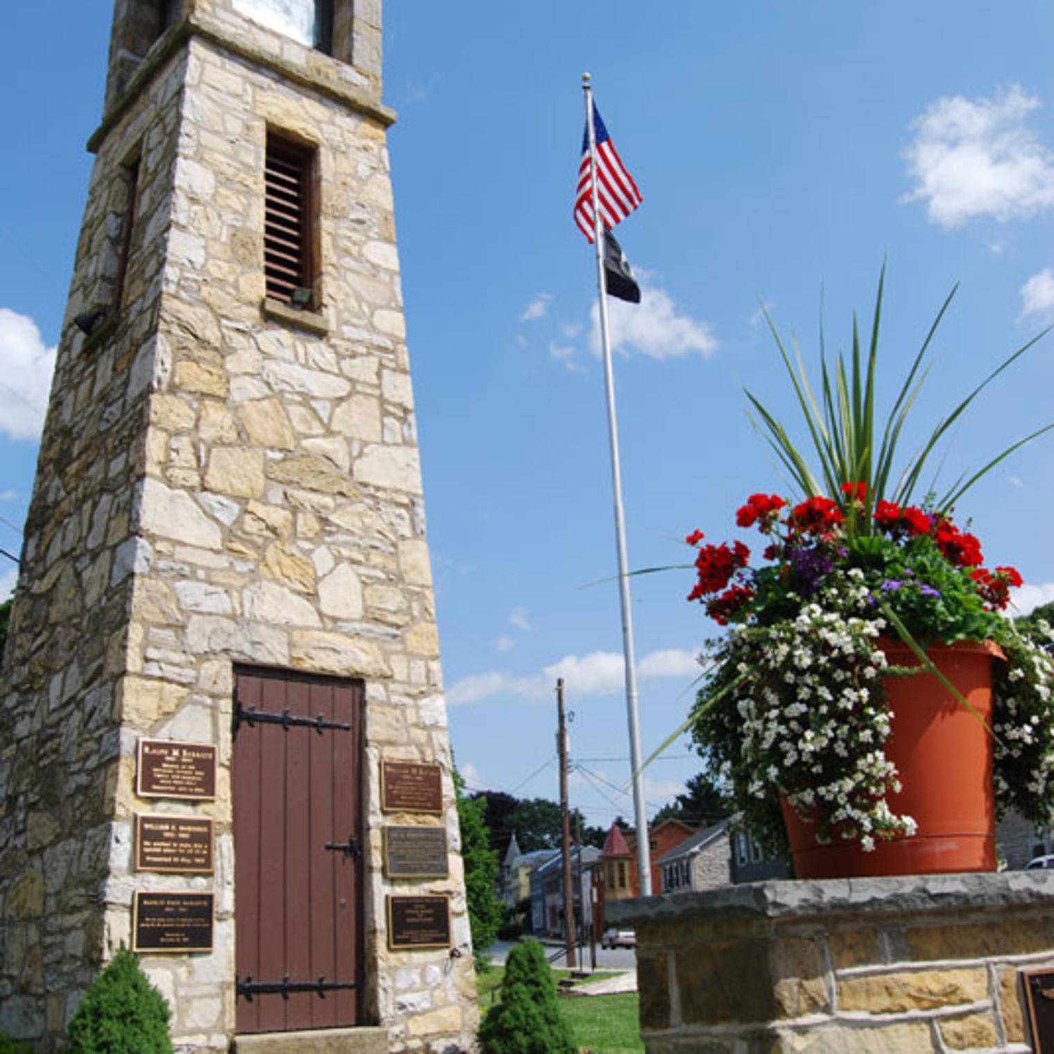 Veteran's Memorial Clock Tower