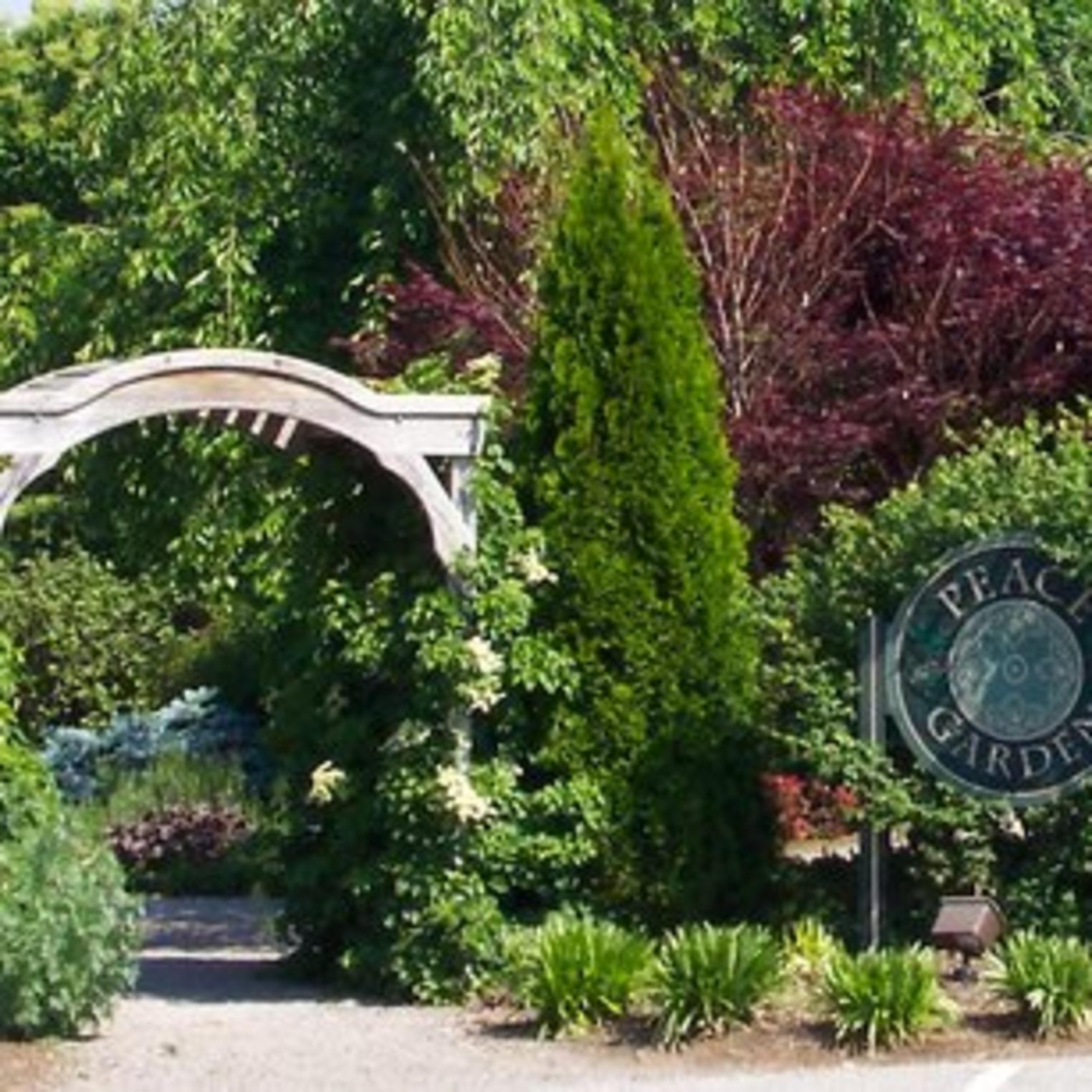 Peace Garden at Memorial Park