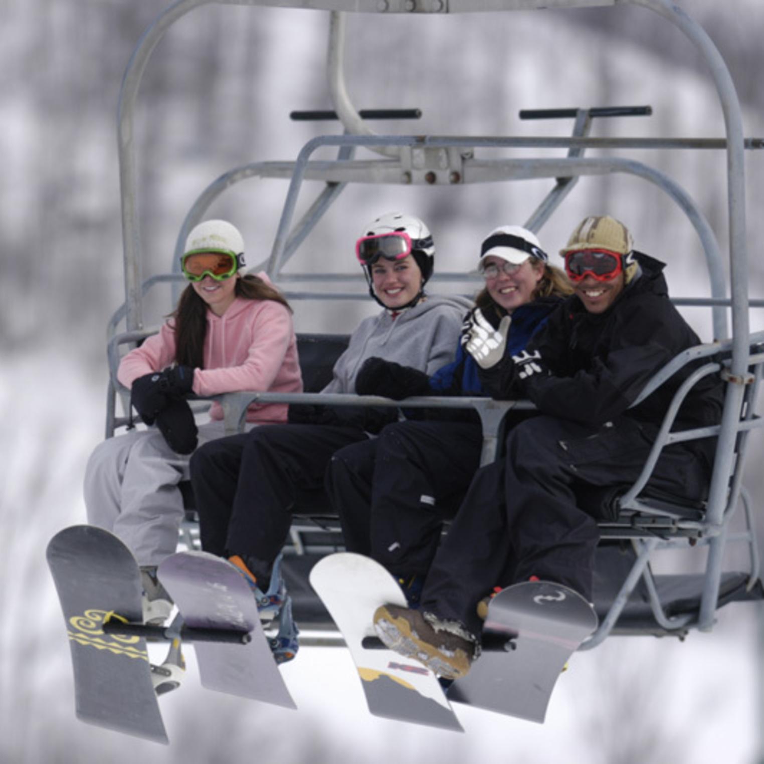 Ski Lift at Roundtop Mountain Resort