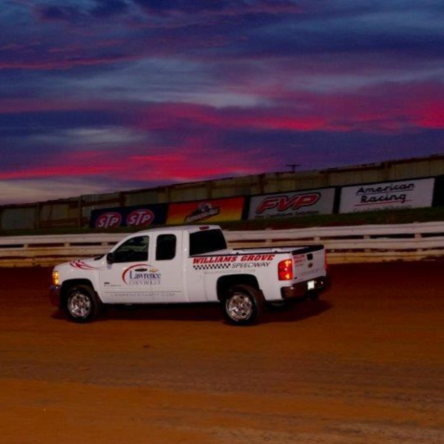 Pace Truck at Sunset