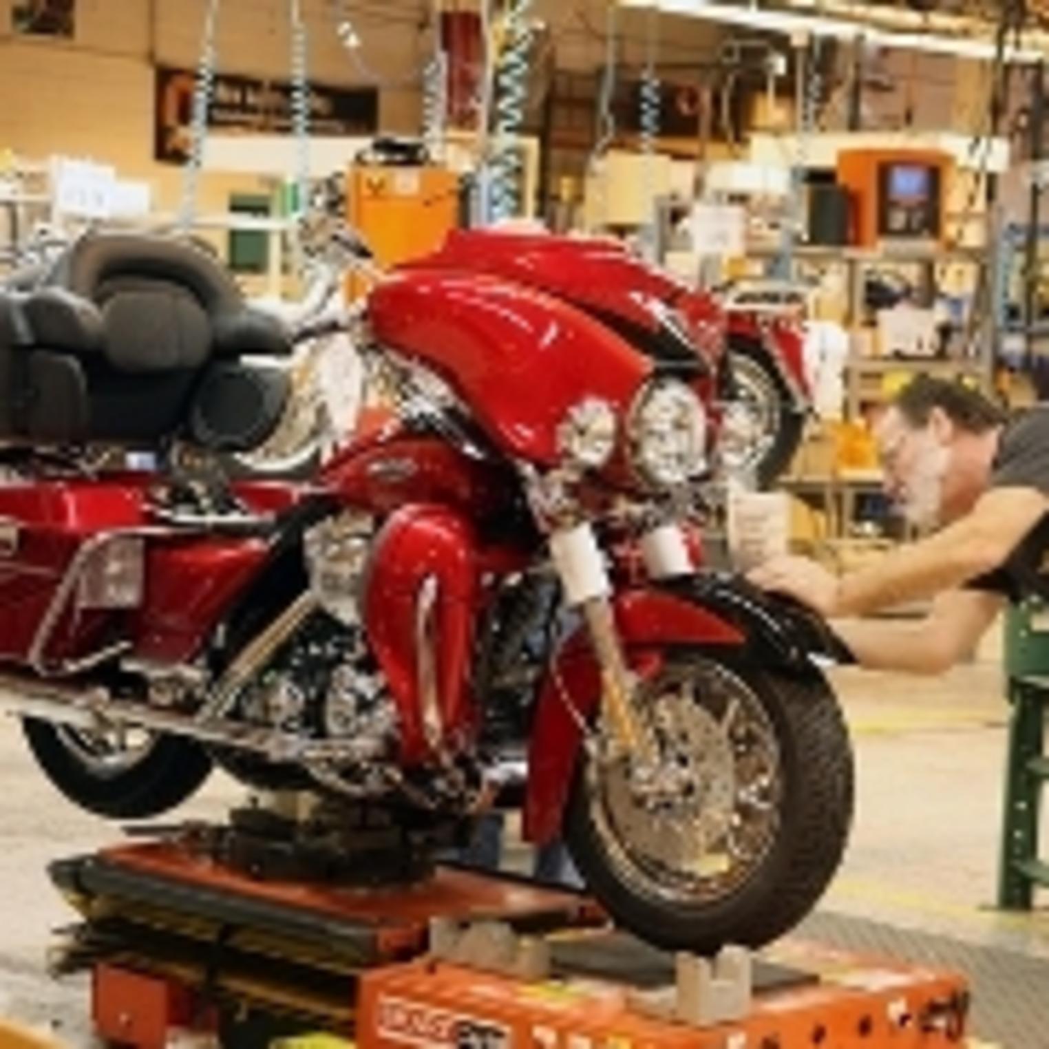 York Harley Davidson Factory Tour