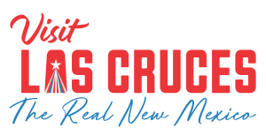 Visit Las Cruces Logo red white blue