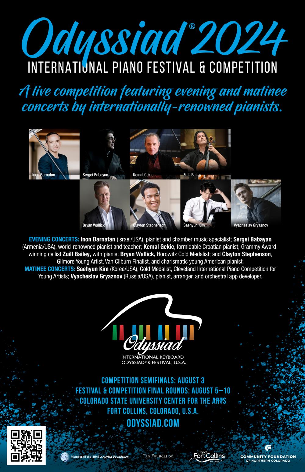 International Keyboard Odyssiad® & Festival, U.S.A. Flyer