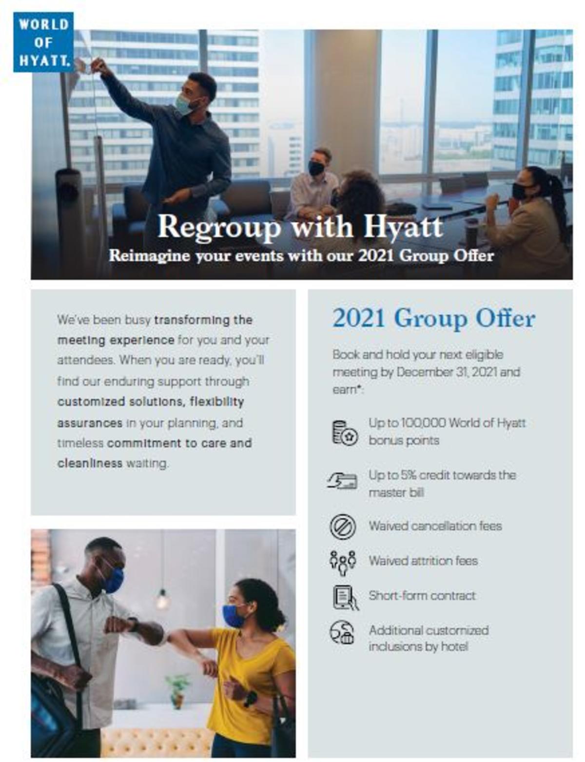 Hyatt Meetings Promo March 2021