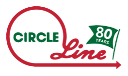 Circle Line - 80 Years logo