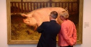 Brandy Museum Pig