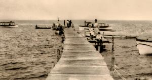 Cuppernoll's Pier, Upper South Bay about 1920