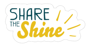 Share the Shine graphic