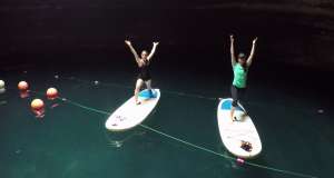 Park City First Timers: Paddleboard Yoga