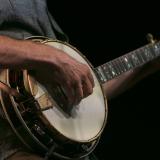 Graham Sharp play banjo at Cat's Cradle
