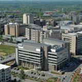 UNC Hospitals aerial view