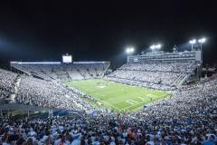BYU Football at Night