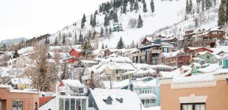 Old Town in Park City, Utah