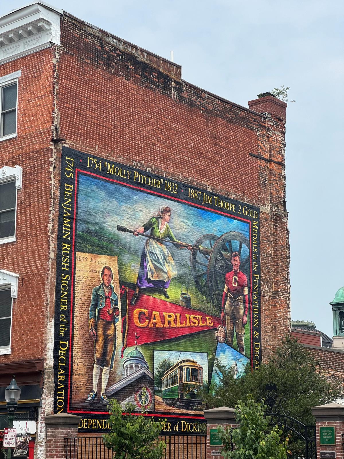 New Molly Pitcher Mural