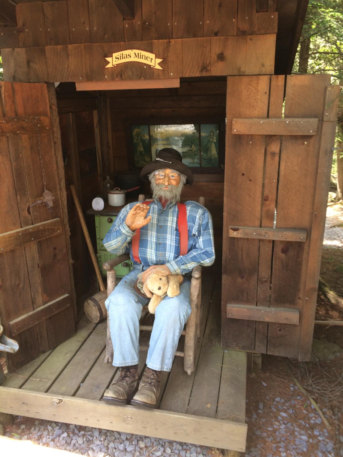 Silas Miner at Natural Stone Bridge & Caves