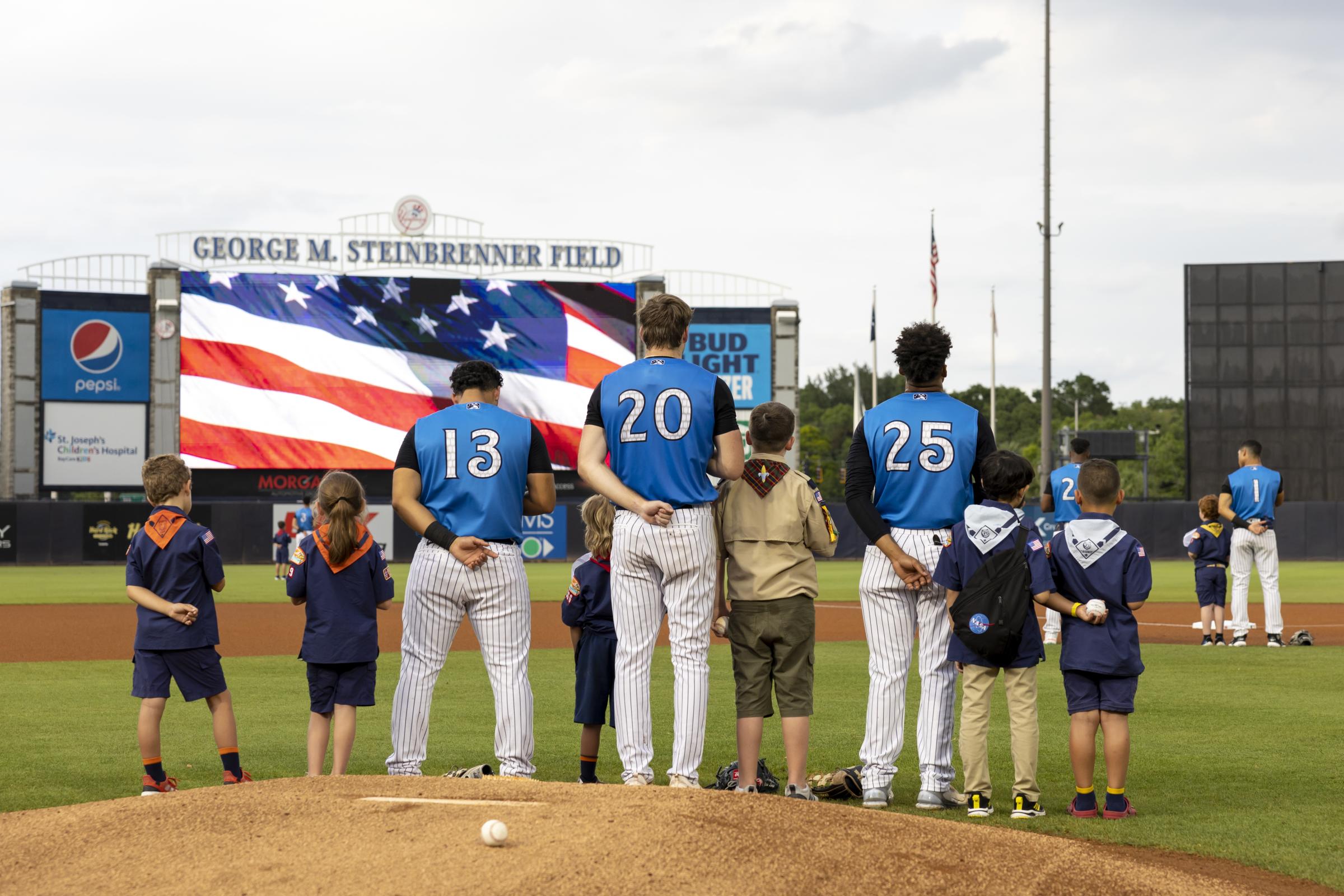 Tampa Tarpons - BSA Scout Night