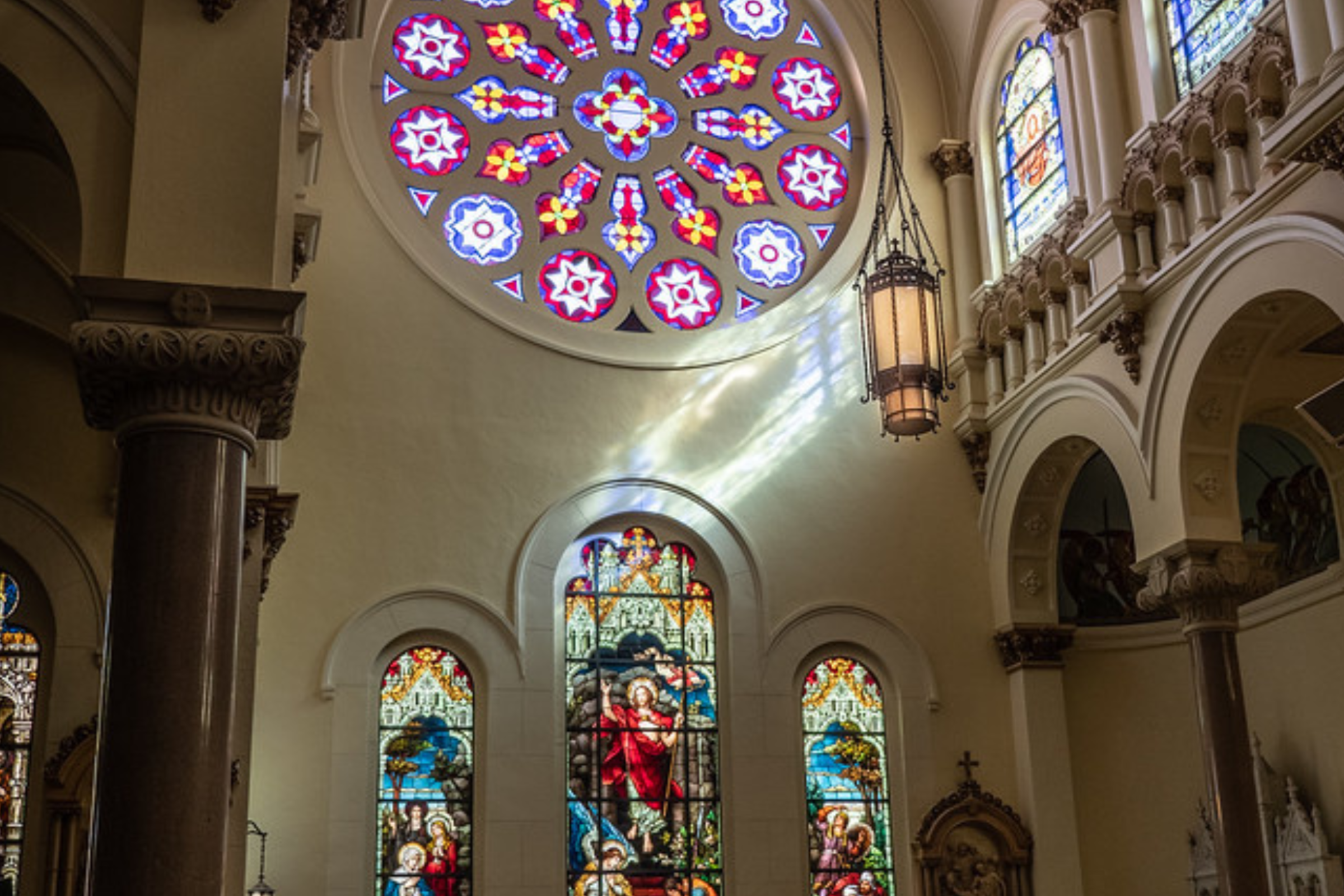 inside of church
