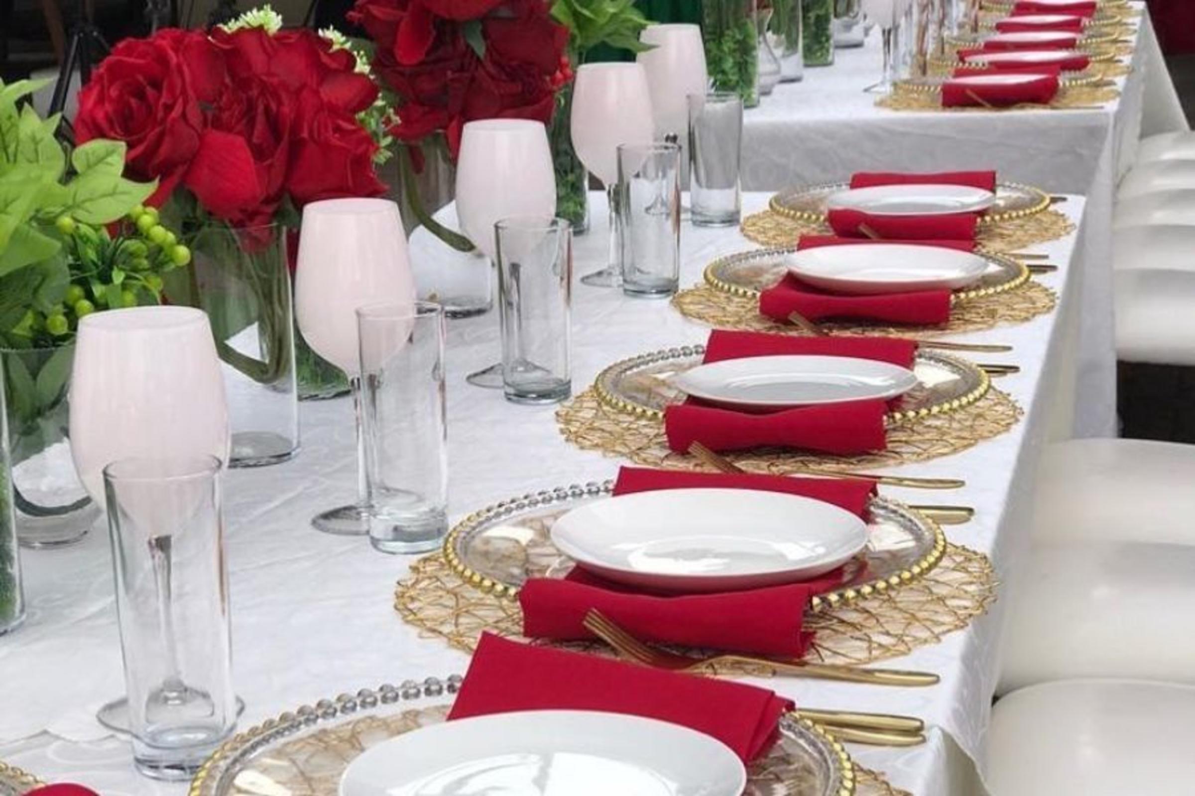 Red and gold