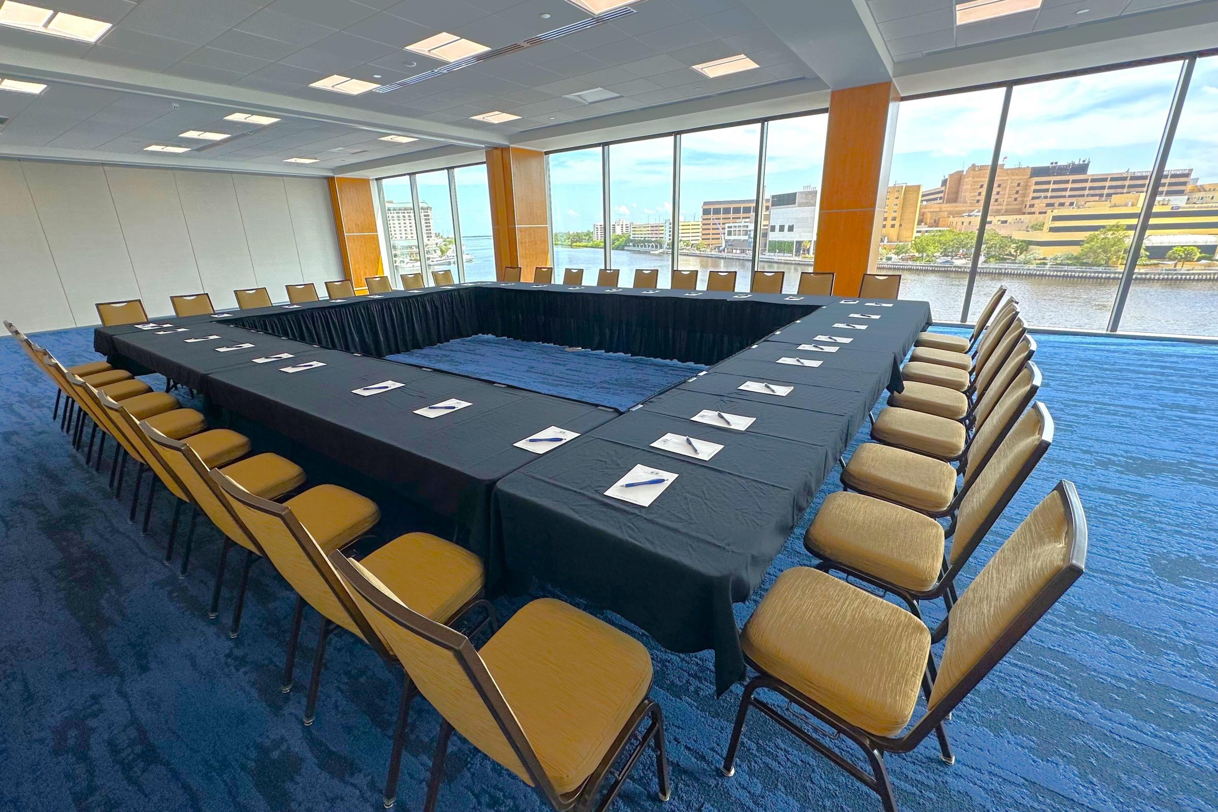 Waterfront meeting room