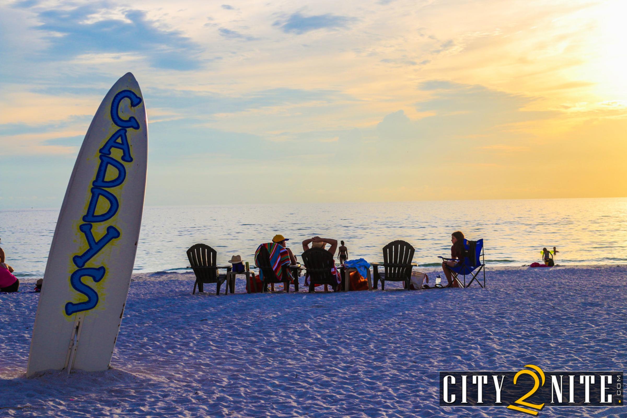 Sunset Surf Board